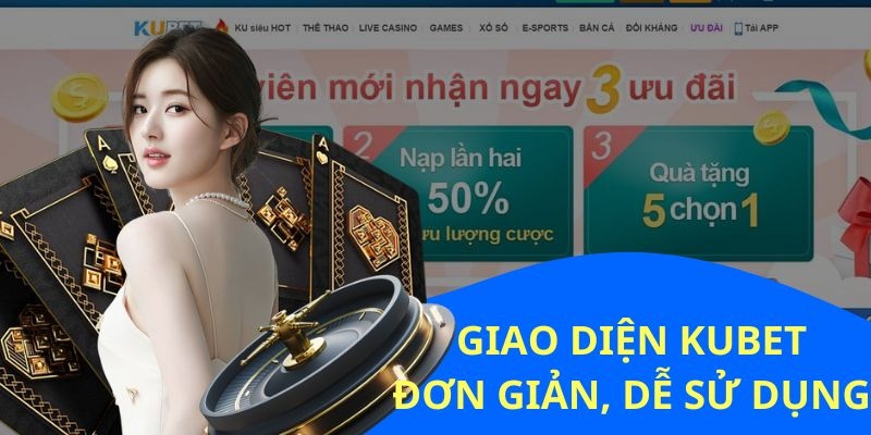 Giao diện của nhà cái được thiết kế thân thiện