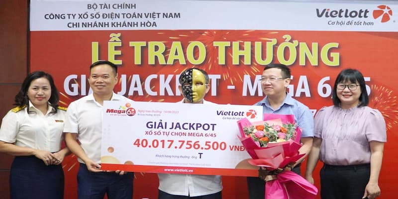 Giải thưởng Vietlott là có thật với nhiều giá trị to lớn